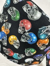 Men/Women Surgical Scrub Cap Lined Football 100 Cotton