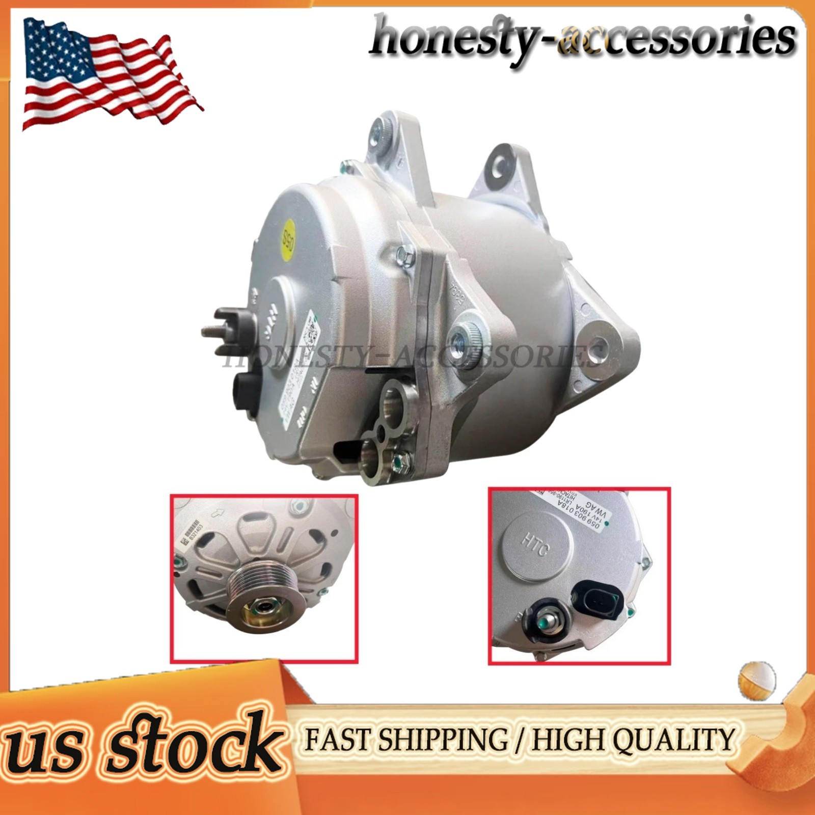 07C903021J Alternator Generator Fits For Bentley Continental GTC 2003-18 Engine