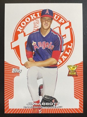 Jim Abbott 2005 Topps Rookie Cup Baseball RED /499 California Angels #72