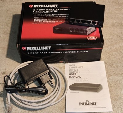 Intellinet 5 Port Fast Ethernet Switch