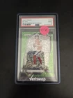 2024 Panini Prizm Bo Nix Rookie Neon Green No Huddle Prizm #309 /10 Broncos
