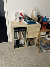 IKEA Unit With 2 Drawers And 3 Shelf Areas