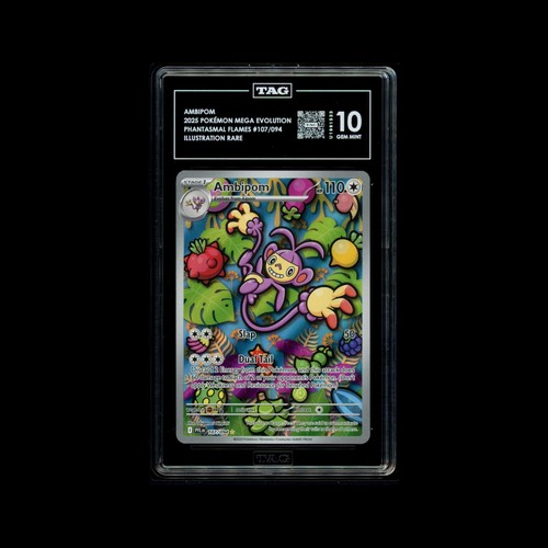 Ambipom graded TAG 10 for sale on eBay