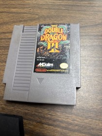 Double Dragon 3 III The Sacred Stones Nintendo NES Cart With Sleeve