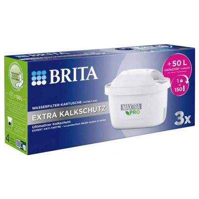 3er Multipack Brita Maxtra Pro Extra 3er 1050626 Wasserfilter Weiß