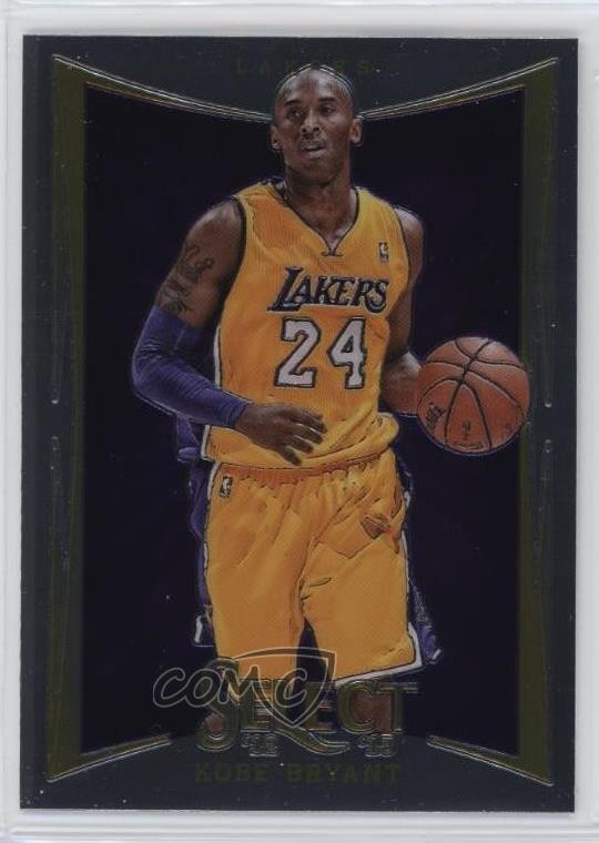2012-13 Panini Select Kobe Bryant #54 HOF d1m