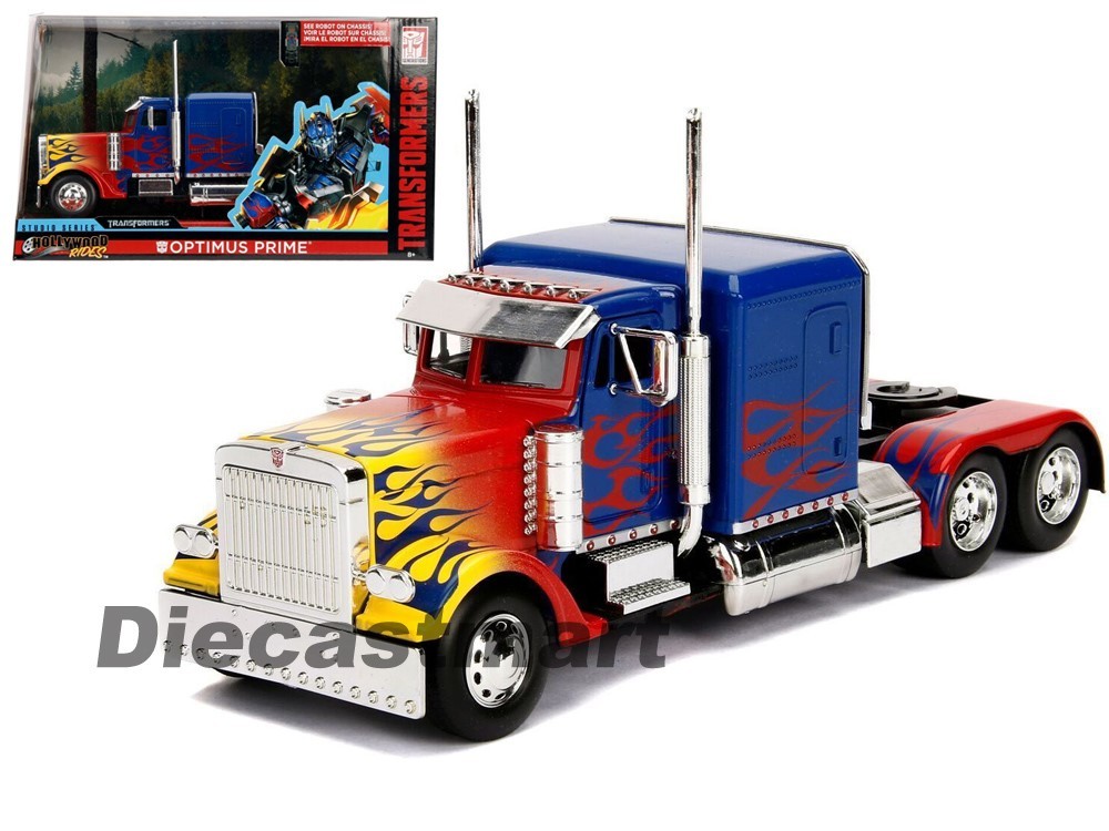 Transformers Movie T1 Optimus Prime 1:24 Diecast by Jada Hollywood