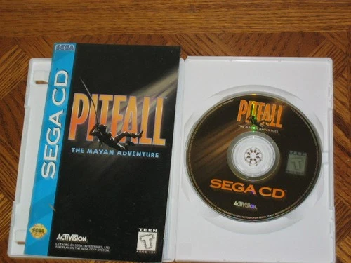 Sega CD Pitfall with Manual Tested Working
