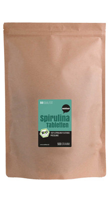 Wohltuer Bio Spirulina Tabletten 500g - 1250 Presslinge