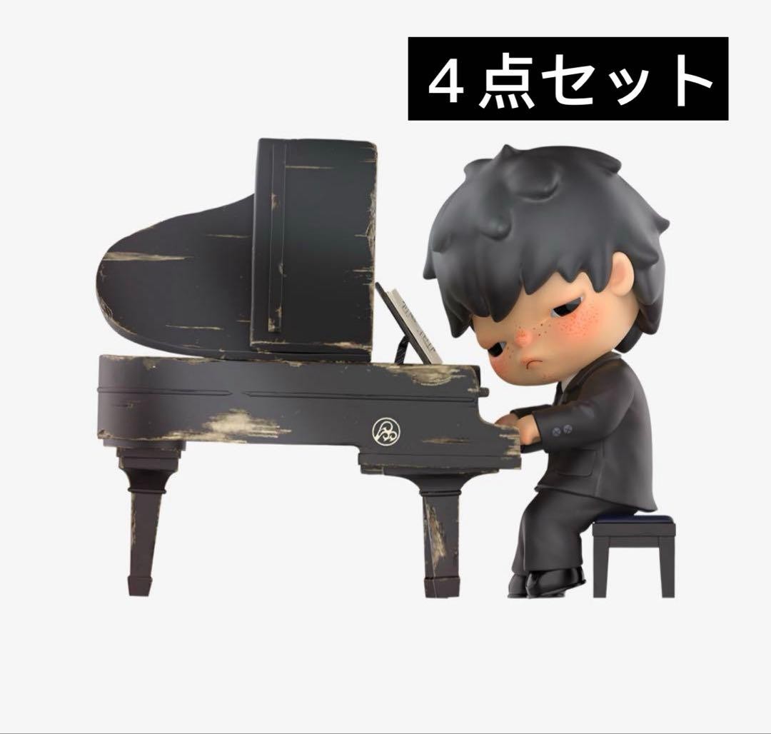 POPMART HIRONO The Pianist Figure 4-Piece Set