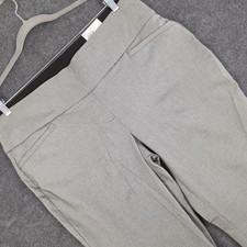 Nine West Bootcut Mid Rise Pants Womens XL Gray Stretch Fabric Tummy Control