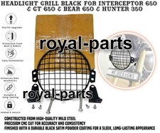 HEADLIGHT GRILL BLACK FIT FOR RE INTERCEPTOR 650 & BEAR 650 & HUNTER 350