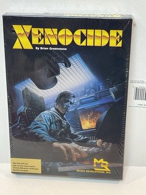 Xenocide Apple IIGS 3.5'' Floppy Computer Game 1989 NOS Sealed