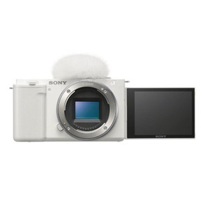 Sony ZV-E10 Corps de caméra sans miroir blanc seulement APS-C E-Mount 24.2MP