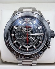 TAG Heuer Carrera Clear Men's Watch 45MM - CAR2A1W-0