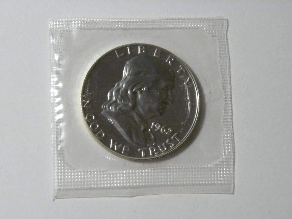 (プルーフ PR67)アメリカ合衆国　フランクリン　ハーフダラー銀貨　1962 Proof PR 67 Graded 1962 Franklin Half Dollars (1948-1963) for sale
