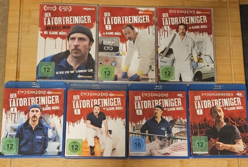 Der Tatortreiniger - Staffel 1 - 7 - Komplette Serie - 3 x DVD - 4 x Blu Ray  - Bild 1 von 5