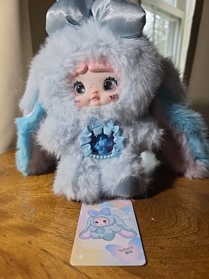 Nommi Fantasy World Solace Plush Hi Toy Blue 9'' Rotate Eyes to Change