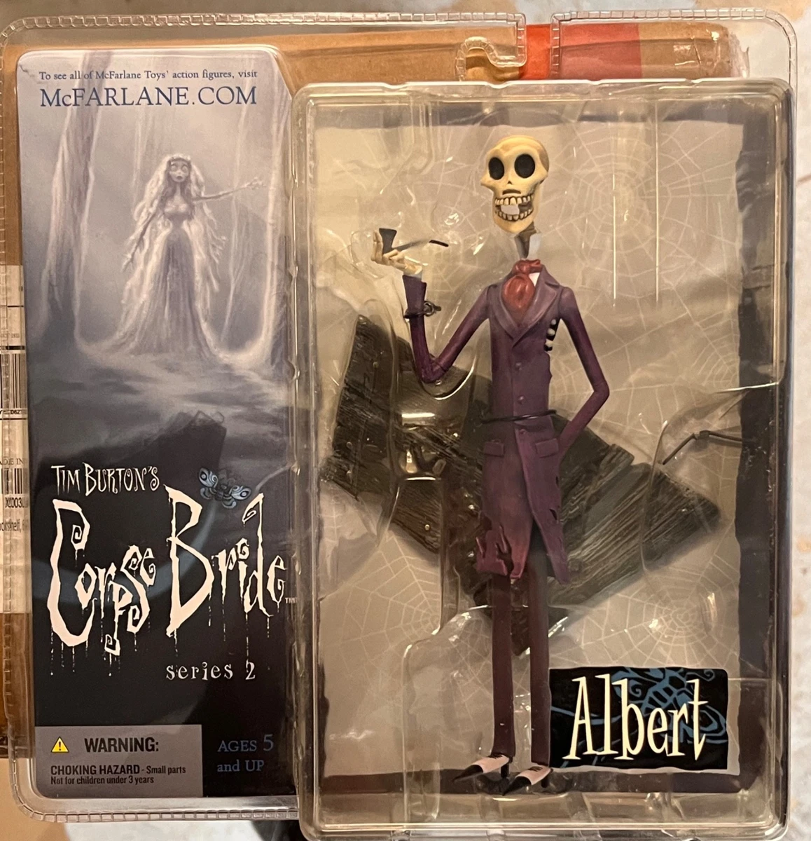 McFarlane Toys Skeleton Corpse Bride TV, Movie & Video Games
