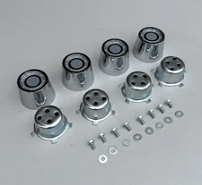 FITS Charger Roadrunner Magnum 500 67-71 Wheel Center Cap Set Bulls Eye