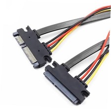 SATA Power Extension Cable, 19.7inch 22-Pin SATA III Male to Female Combo Data