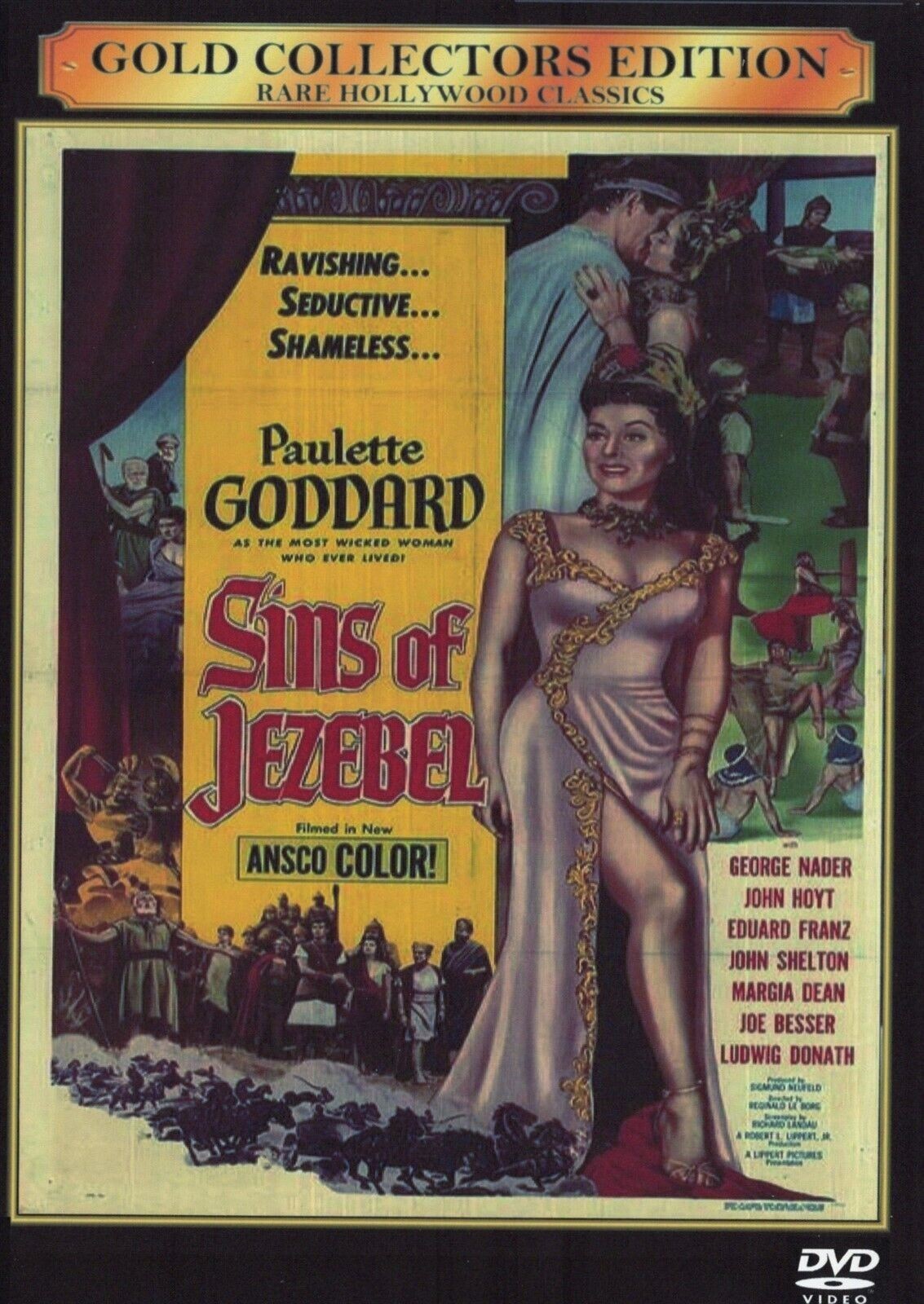 Sins of Jezebel (1953) - Paulette Goddard Pre-owned DVD All Region