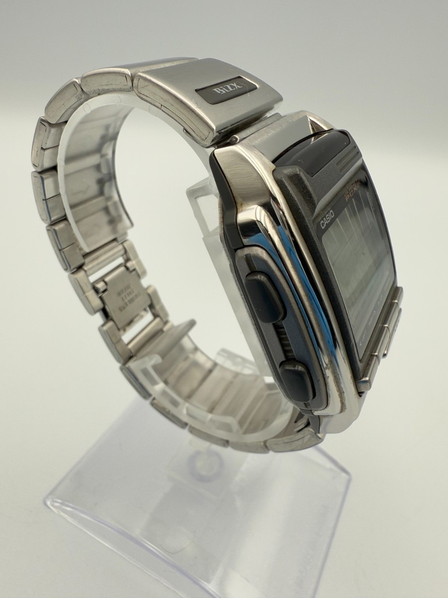 カシオCASIO DATA BANK PCX BIZX HBX-100 Casio DATA BANK PCX BIZX HBX-100 Digital Quartz Hotbiz Computer
