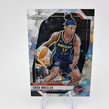 2024 Panini Prizm WNBA - Erica Wheeler #61 Ice Prizm Indiana Fever