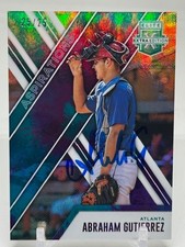 2017 Panini Elite Extra Edition - Abraham Gutierrez #127 SIGNED /25