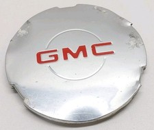  1 99-03 Gmc Sierra Yukon Wheel Center Cap Polished 2 Tabs Broken 15712389