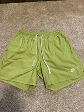 Nike Dri Fit Men's Running Shorts Lime Green, Flex Woven, Size L