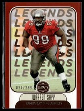 2021 Panini Legacy #108 Warren Sapp Red #/299