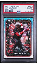 2024 Topps Holiday - Holiday Variation Elly De La Cruz #H102 (RC)