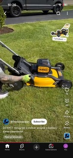DEWALT 2 x 20V MAX 21 1/2 in. Push Lawn Mower (DCMWP233U2)