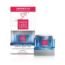 Hada Labo Tokyo Anti-Aging Overnight Treatment Hyaluronic Acid Night Cream 1.76o