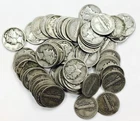 *MIXED DATE MERCURY DIME LOT* *62 TOTAL COINS* NR #G4195