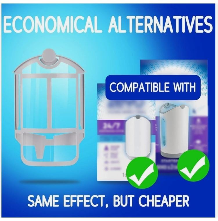 16 pcs Refill Cartridge Kit Compatible with ZEVO Plug-In Light M364 and Max Rep