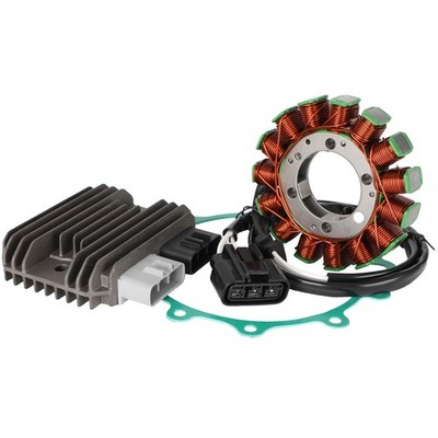 Magneto Stator+Voltage Rectifier+Gasket For Kawasaki ZX1000 Ninja ZX10R 11-15