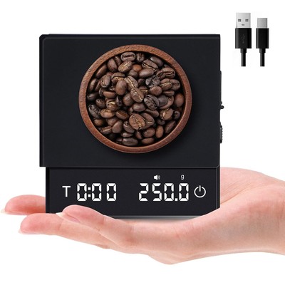 LYtech Kaffeewaage Espresso 0,1g hochpräzise mit... 