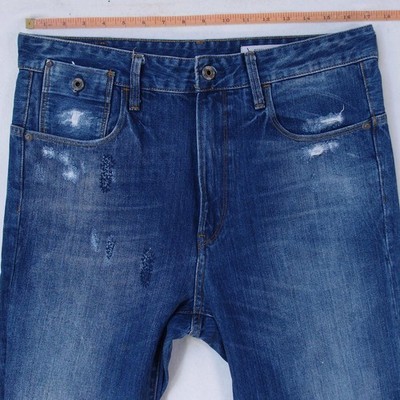Herren Jeans G-Star TYPE C 3D SUPER SLIM Slim Straight Blau W33 W34 L34