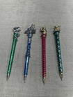 Harry Potter Hogwarts Houses Metal Pens Set Nice weight Noble Collection — photo 1