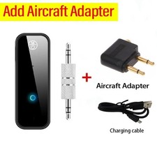 2 in 1 Bluetooth 5.0 Transmitter Receiver 3.5mm AUX Audio Adapter for TV