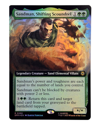 MTG | Sandman, Shifting Scoundrel | Marvel's Spider-Man | Foil | NM | EN