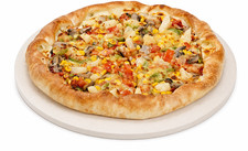 Extra Large Multi Purpose Ceramic Crispy Pizza Baking Stone Round Bread Baking