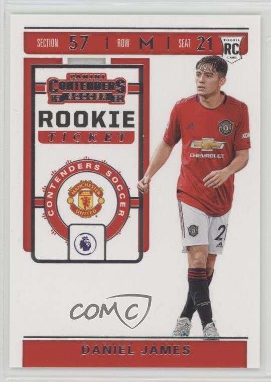 2019-20 Panini Chronicles Contenders Rookie Ticket Daniel James #RT-24 0nr3