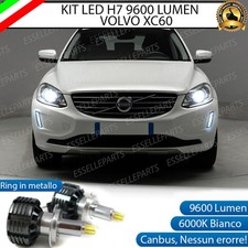 KIT LED H7 CANBUS VOLVO XC60 CON LED 9600 LUMEN 6000K ANABBAGLIANTI
