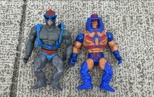 Product Image: Vintage 1981-1982 HE-MAN MOTU Figures Lot Of 2 Stratos & Man-E-Faces Mattel Rare
