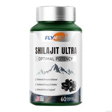 Flynew Shilajit with L-Arginine Ultra Optimal Potency Energy  Vitality Aid E...