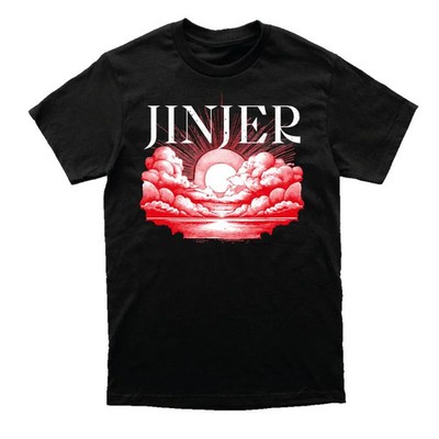 Jinjer T-Shirt Herren Duel Clouds schwarz Band-Merch, Bands
