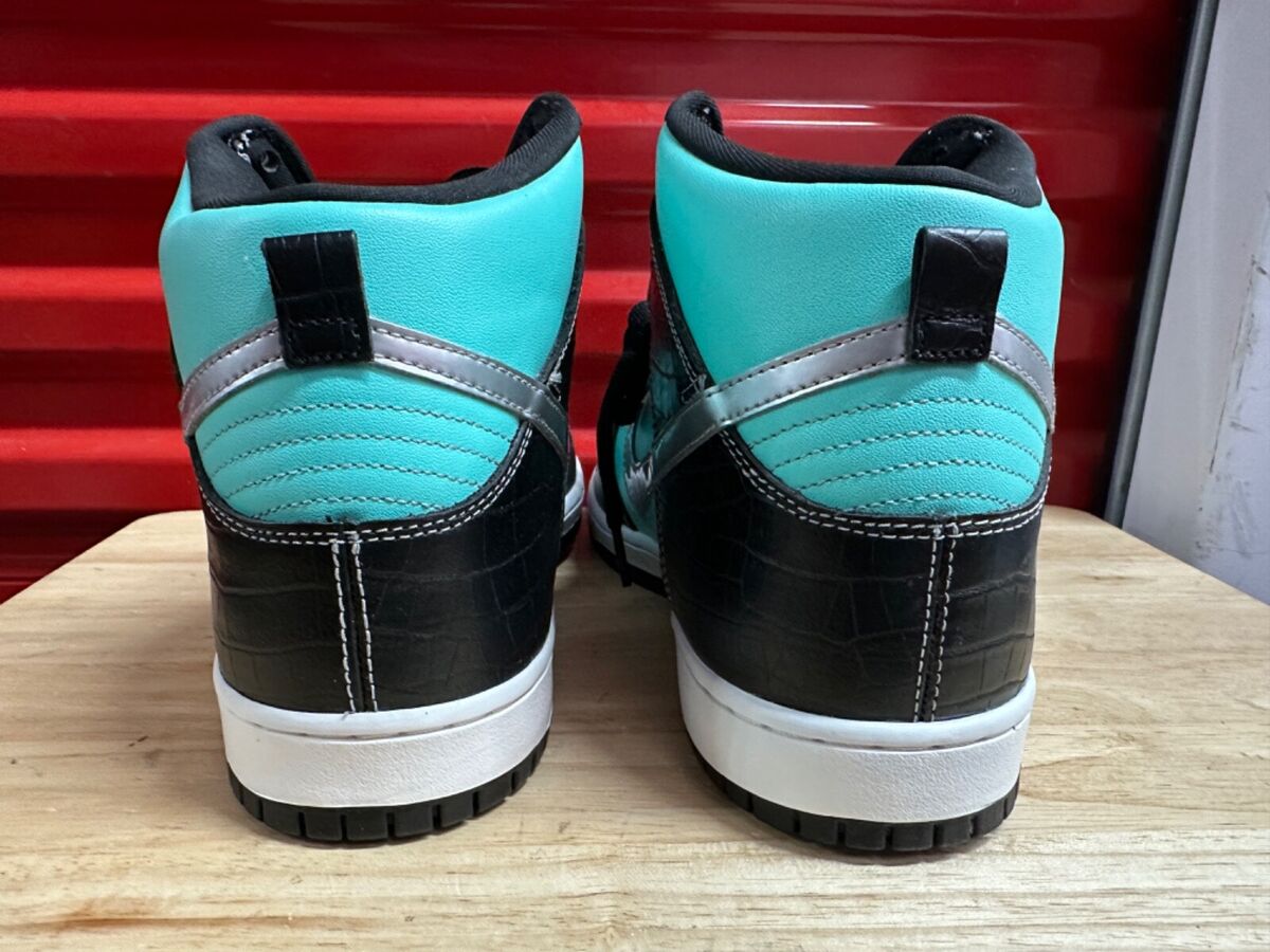 NEW Nike Dunk High Premium SB Tiffany Diamond Supply 653599 NEW Nike Dunk High Premium SB Tiffany Diamond Supply 653599
